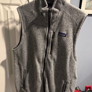 Patagonia Men's Gray Fleece Vest